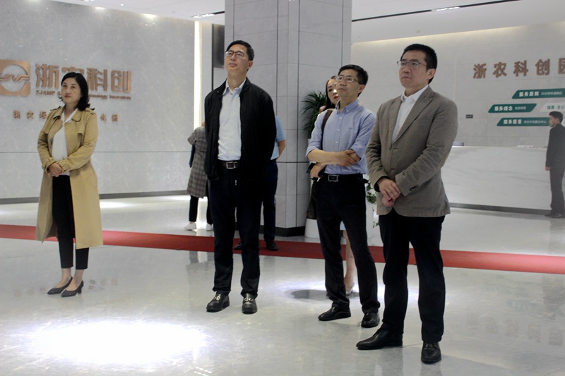 湖北恩施高新區(qū)考察團到訪浙農