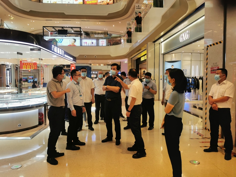 樂清市委副書記、市長徐建兵調(diào)研樂清華都&middot;天元廣場