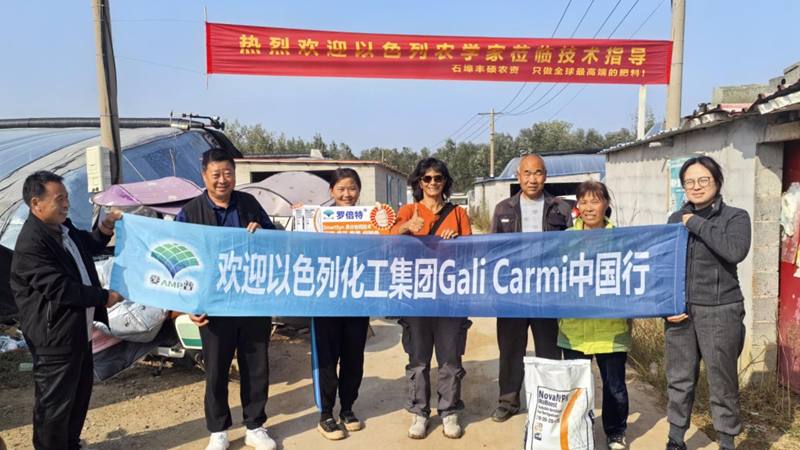 愛(ài)普科技攜以色列專家赴東海縣開(kāi)展西紅柿種植技術(shù)指導(dǎo)